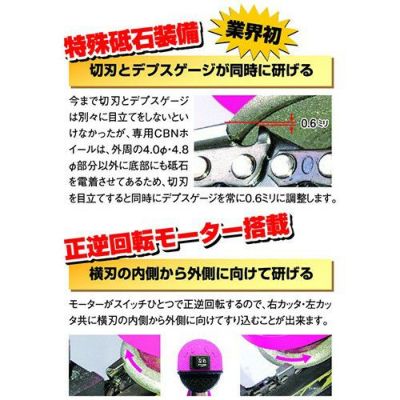 ツムラ チェンソー 目立機 極（きわみ） 4.0φタイプ TK-301-1 | 買援